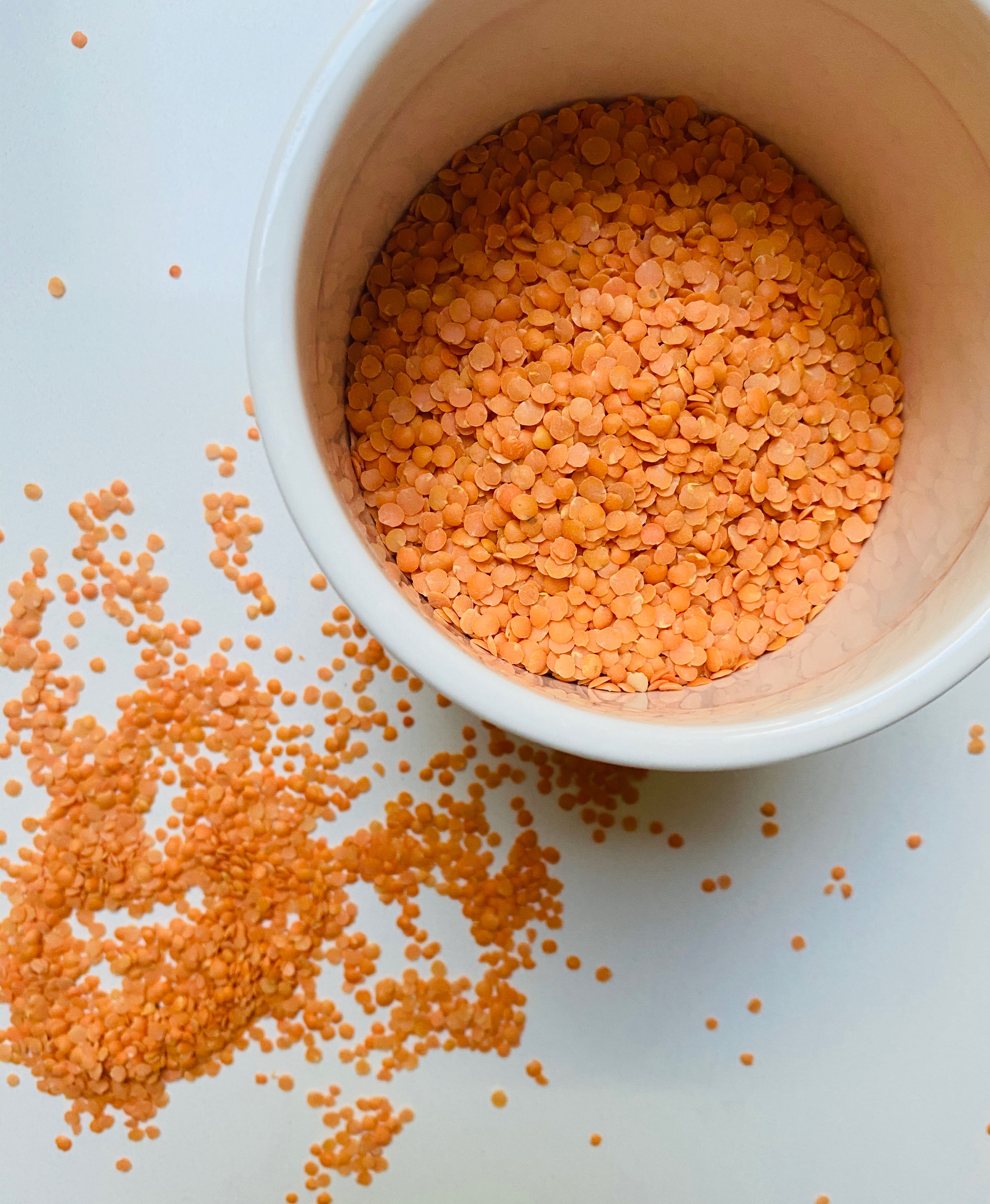 Red lentils - Aug. 2020